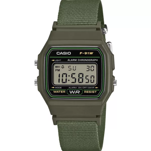 Casio Vintage férfi karóra F-91WF-3AEF