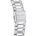 Festina Swiss Made férfi karóra F20100/1, szürke számlappal, ezüst nemesacél szíjjal