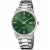 Festina Classics férfi karóra F20511/5, zöld számlappal, fekete nemesacél szíjjal