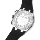 Festina Chrono Bike férfi karóra F20755/8, fekete számlappal, fekete szilikon szíjjal