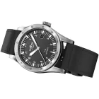 Fortis Flieger F-39 férfi karóra F4220016, fekete számlappal, fekete bőr szíjjal