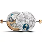 Frederique Constant Slimline Moonphase férfi karóra FC-­705WR4S4