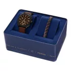 Fossil Machine férfi karóra szett FS6102SET