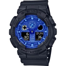   Casio G-Shock Blue Paisley Special Edition férfi karóra GA-100BP-1AER