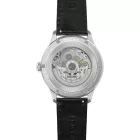 Seiko Presage Japanese Garden férfi karóra HCB008J1, fekete számlappal, fekete bőr szíjjal