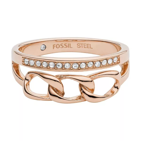 Fossil női gyűrű 56 JF03351791508