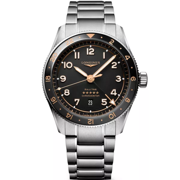 Longines Spirit Zulu Time férfi karóra L3.812.4.50.6