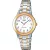 Casio Collection női karóra LTP-1263PG-7BEG, fehér számlappal, ezüst nemesacél szíjjal