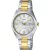 Casio Collection női karóra LTP-1302PSG-7AVEG, ezüst számlappal, arany nemesacél szíjjal