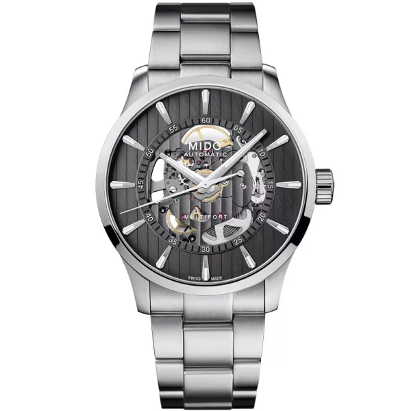 Mido Multifort Skeleton Vertigo férfi karóra M038.436.11.061.00