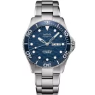 Mido Ocean Star férfi karóra M042.430.11.041.00, kék számlappal, ezüst nemesacél szíjjal