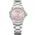 Baume & Mercier Riviera női karóra M0A10675, rózsaszín számlappal, ezüst nemesacél szíjjal