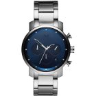 MVMT Chrono navy silver férfi karóra MC02-SBLU