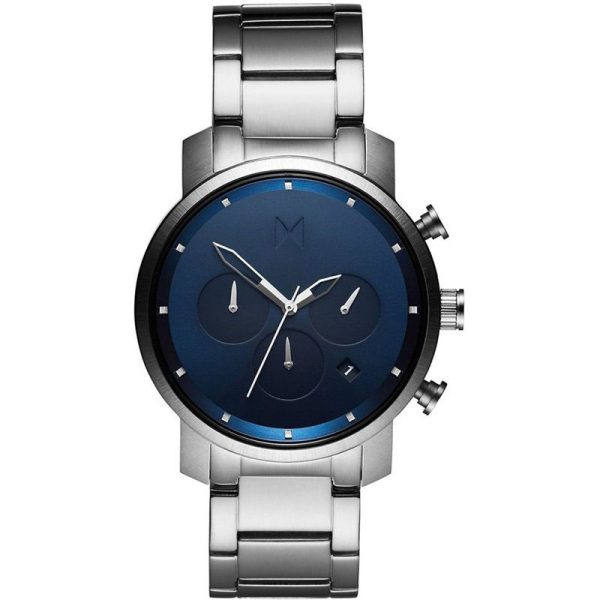 MVMT Chrono navy silver férfi karóra MC02-SBLU