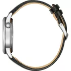 Citizen Automatic férfi karóra NH9131-14E, fekete számlappal, fekete bőr szíjjal