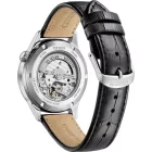 Citizen Automatic férfi karóra NH9131-14E, fekete számlappal, fekete bőr szíjjal