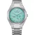 Citizen Automatic férfi karóra NJ0180-80M, türkiz számlappal, ezüst titán szíjjal