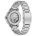Citizen Automatic férfi karóra NJ0190-51X, zöld számlappal, ezüst nemesacél szíjjal