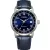 Citizen Automatic férfi karóra NJ0210-13L, kék számlappal, kék bőr szíjjal
