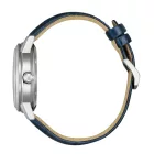 Citizen Automatic férfi karóra NJ0210-13L, kék számlappal, kék bőr szíjjal