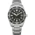 Citizen Automatic férfi karóra NJ0221-50E, fekete számlappal, ezüst nemesacél szíjjal