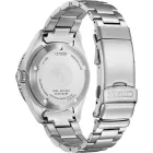 Citizen Automatic férfi karóra NY0129-58L, kék számlappal, ezüst nemesacél szíjjal