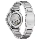 Citizen Automatic férfi karóra NY4058-79X, zöld számlappal, ezüst nemesacél szíjjal