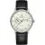 Rado Coupole Automatic Power Reserve férfi karóra R22878045, fehér számlappal, fekete bőr szíjjal
