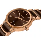 Rado Centrix női karóra R30024302, barna számlappal, barna nemesacél szíjjal