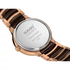 Rado Centrix női karóra R30024302, barna számlappal, barna nemesacél szíjjal
