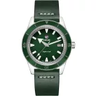 Rado Captain Cook Automatic férfi karóra szett R32505318, zöld számlappal, ezüst textil szíjjal