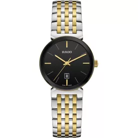 Rado Florence női karóra R48913153, fekete számlappal, ezüst nemesacél szíjjal