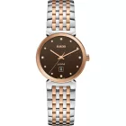 Rado Florence Diamonds női karóra R48913763, ezüst nemesacél szíjjal