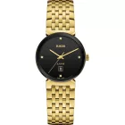 Rado Florence Diamonds női karóra R48915703, arany nemesacél szíjjal