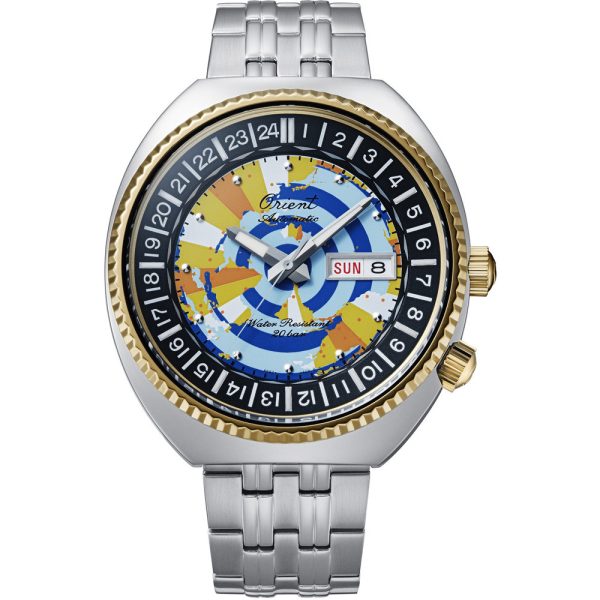 Orient World Map 75th Anniversary Limited Edition férfi karóra RA-AA0E08Y39B