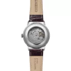 Orient Bambino férfi karóra RA-AC0033Y30B, bézs számlappal, barna bőr szíjjal
