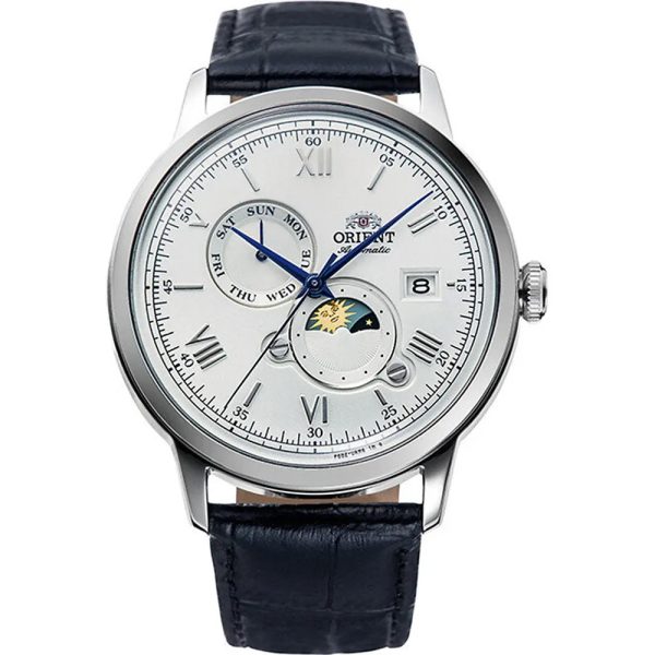 Orient Bambino Sun & Moon férfi karóra RA-AK0802S30B