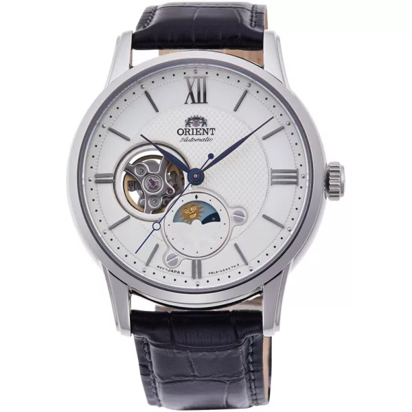 Orient Sun and Moon Open Heart férfi karóra RA-AS0011S10B
