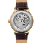 Orient Bambino 36 unisex karóra RA-BB0101S30B, fehér számlappal, barna bőr szíjjal