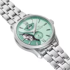 Orient Star Layered Skeleton Mint Green Limited Edition férfi karóra RE-AV0B11E00B