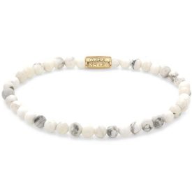   Rebel & Rose Virgin White Gold női karkötő XS RR-40112-G-XS