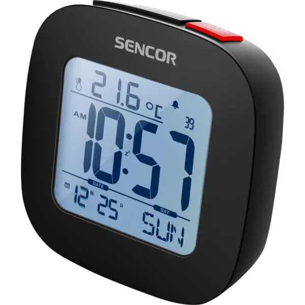 Sencor ébresztőóra hőmérővel SDC 1200 B