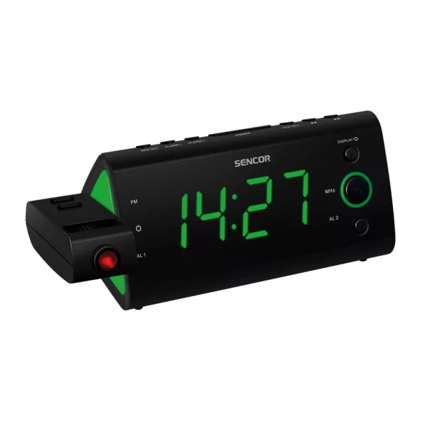 Sencor rádiós ébresztőóra SRC 330 GN