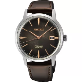   Seiko Presage Cocktail Time Irish Coffee férfi karóra SRPJ17J1