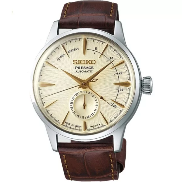Seiko Presage Cocktail Golden Champagne férfi karóra SSA387J1