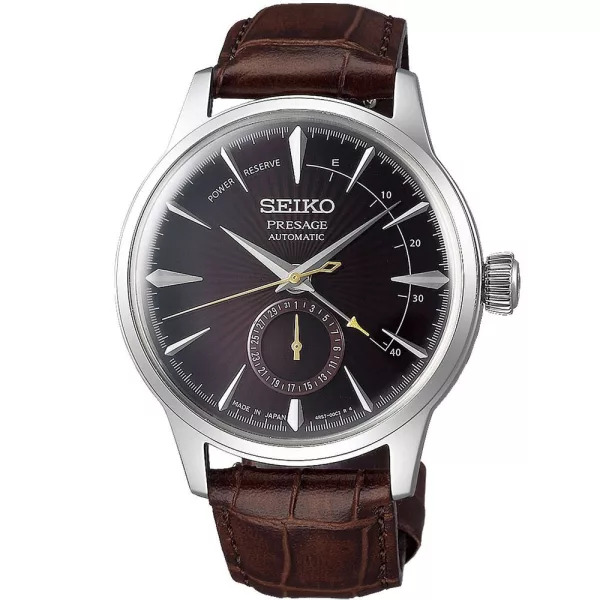 Seiko Presage Black Cat Martini Cocktail férfi karóra SSA393J1