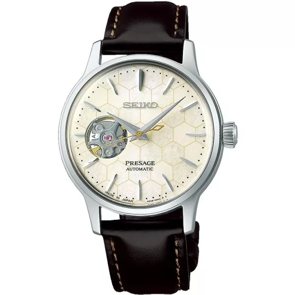 Seiko Presage Cocktail Time Honeycomb Limited Edition női karóra szett SSA781J1