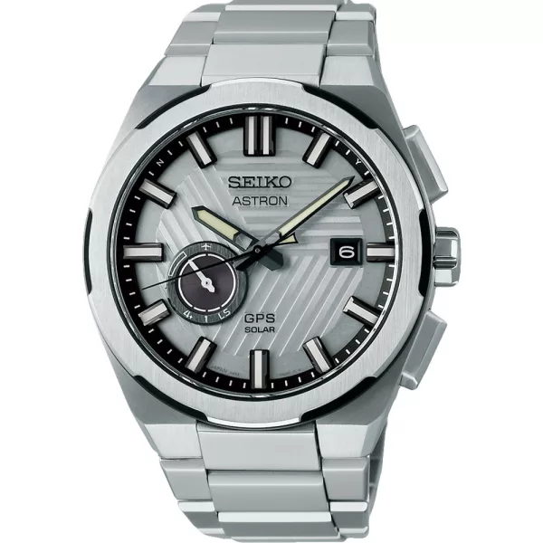Seiko Astron GPS Solar Silvertone Earth Limited Edition férfi karóra SSJ037J1