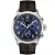 Tissot Sport Chrono L férfi karóra T116.417.16.042.00, kék számlappal, barna bőr szíjjal