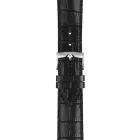 Tissot Sport Chrono L férfi karóra T116.417.16.052.00, fekete számlappal, fekete bőr szíjjal